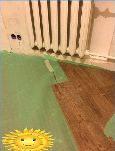 DIY-laminatlægning: fotoinstruktioner, beregning af materiale