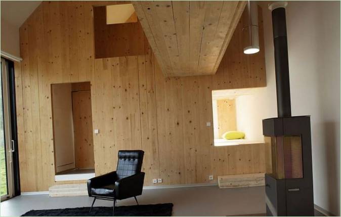 Moderne hus på landet til ferie - House G