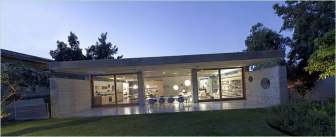 Et hus til en arkitekt i Israel