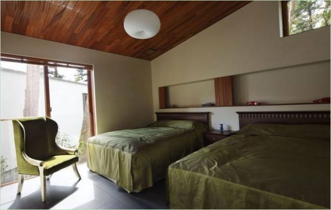 Indretning af Daisen-residensen i Japan