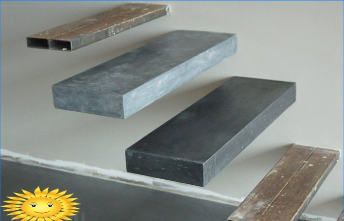 Designfunktioner på cantilever-stigen