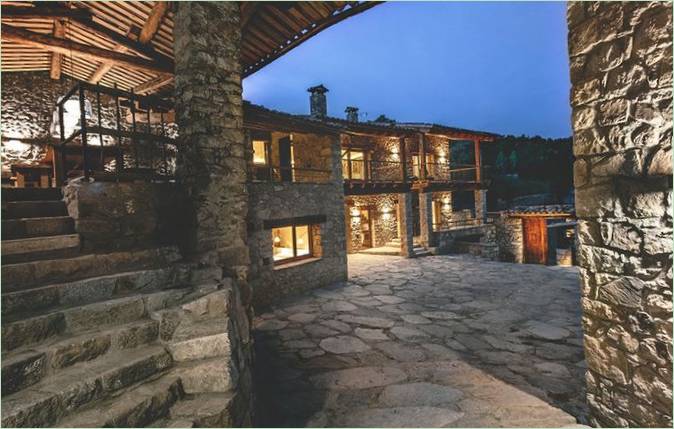 Ydersiden af La Cerdanya Mansion