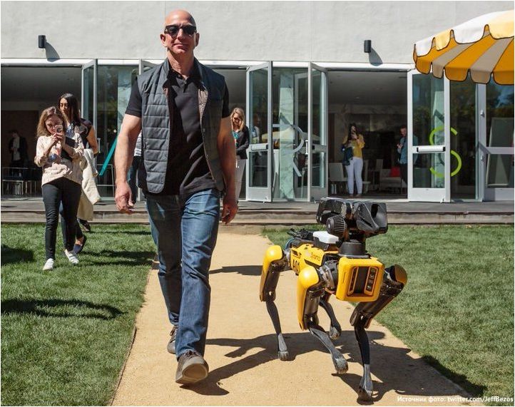 Robot Spotmini Og Jeff Bezos