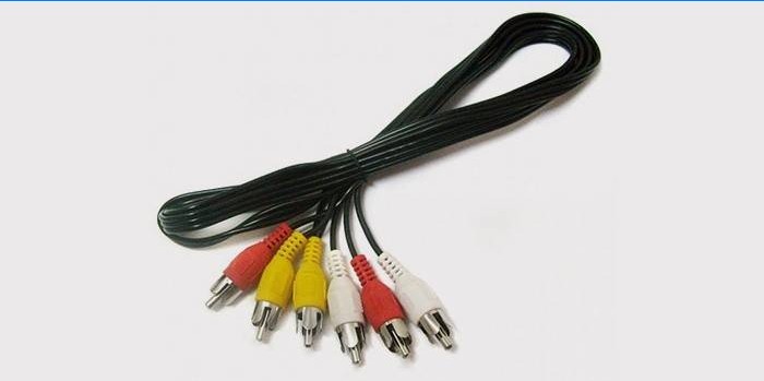 Kabel med RCA-stik