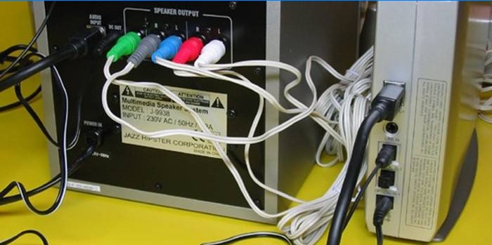 Tilslutter systemenhedens stik