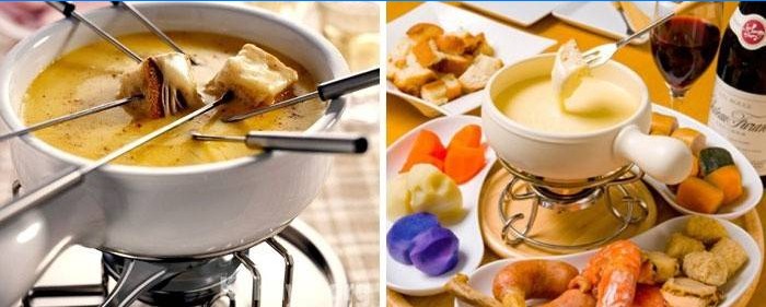 Ostefondue