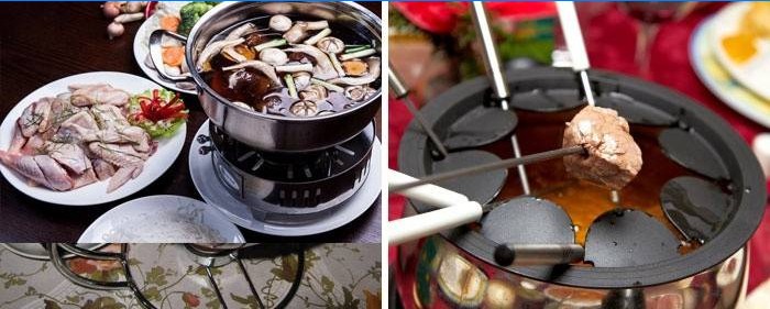 Madlavningskødfondue