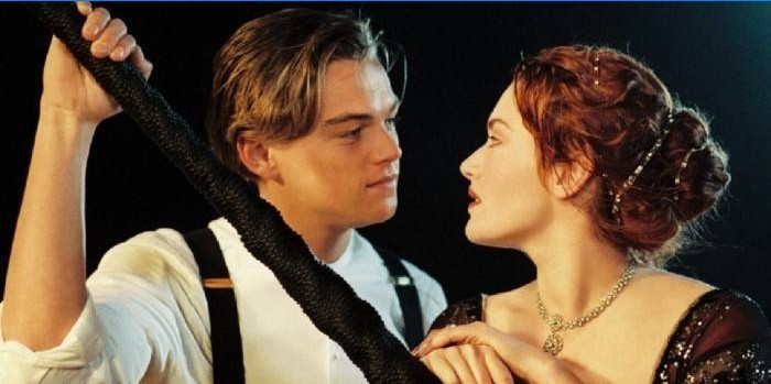 Ramme fra filmen Titanic