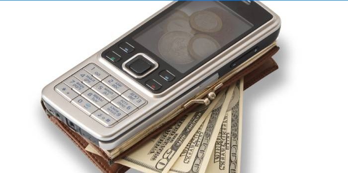 Penge og mobiltelefon