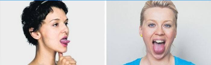 Sprogøvelser mod den anden hage
