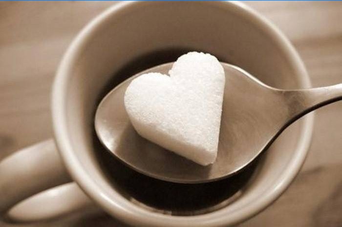 Kalorifri kaffe med sukker