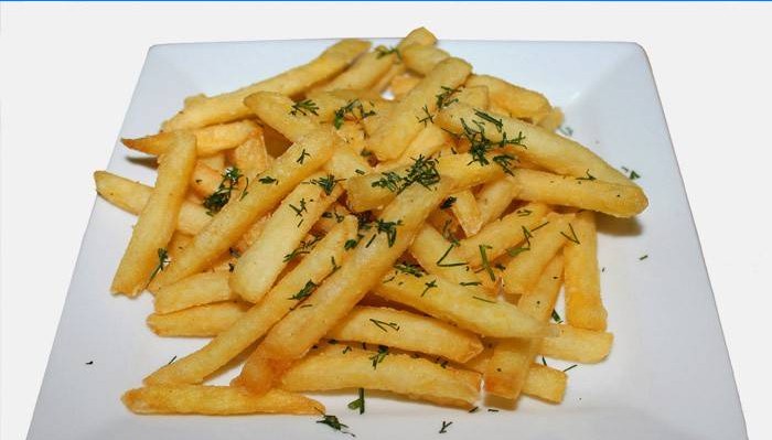 Hjemmelavet pommes frites