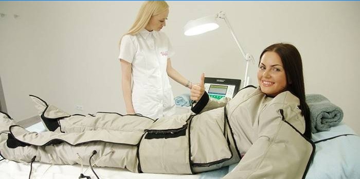Hardware-lymfemassage: Pressoterapi