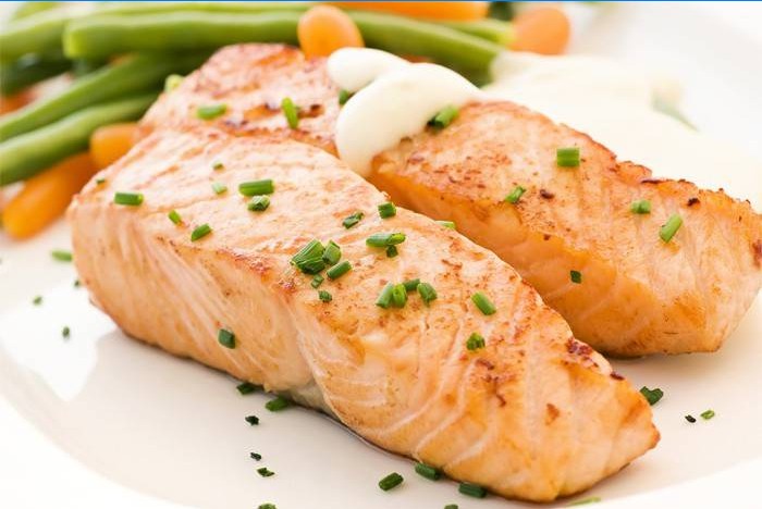 Pollock-filet med grøntsager
