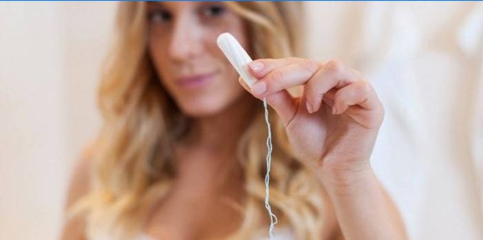 Brug af tamponger under menstruation