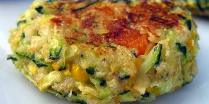 Lækker zucchini-fritters