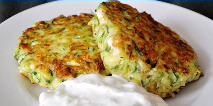 Zucchini-fritters