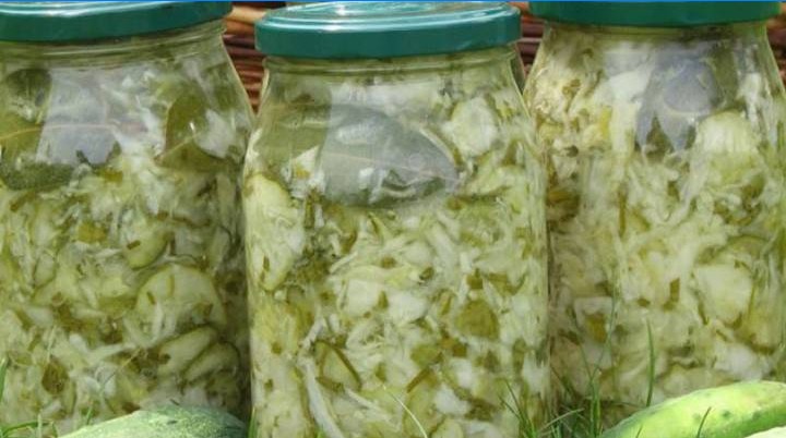 Agurksalat til vinteren