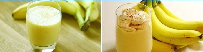 Naturlig banansaft til diæt