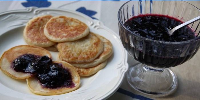 Blueberry Jelly Fritters