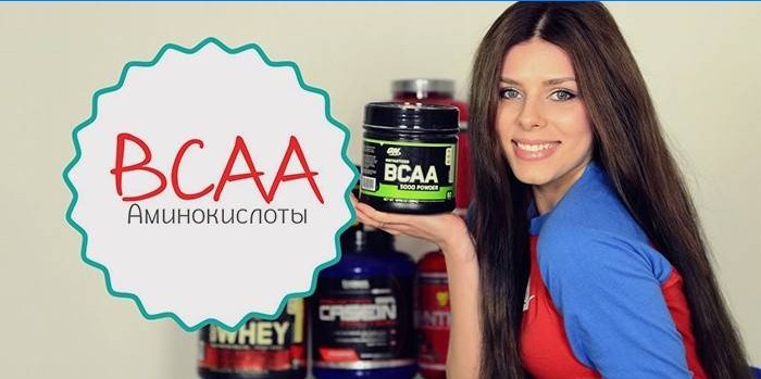 Pige har BCAA-slankende aminosyrer