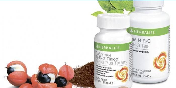 Herbalife-tabletter i krukker