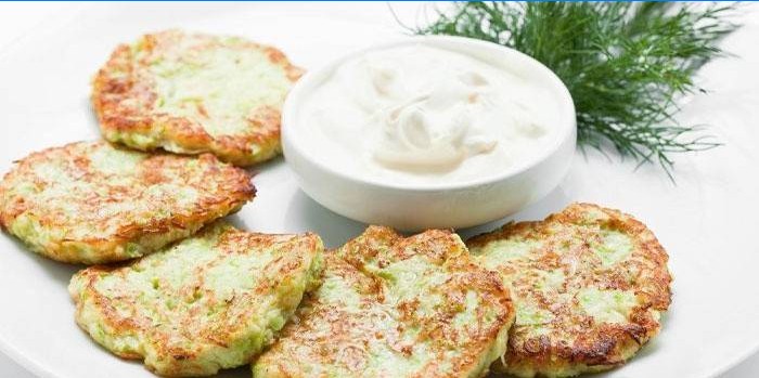 Zucchini-fritters