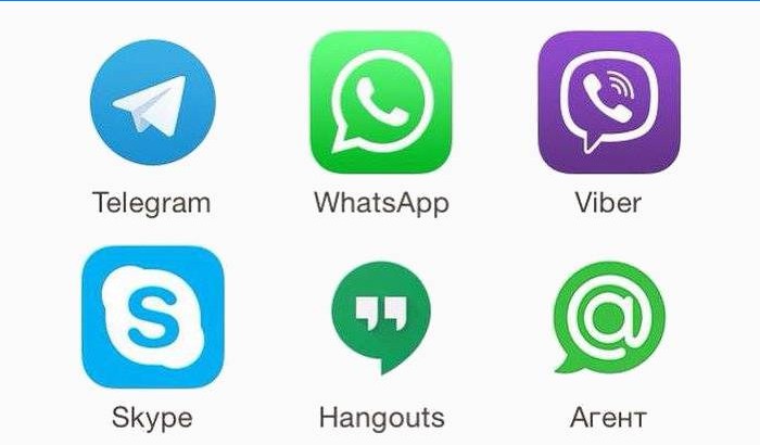 Populære instant messengers