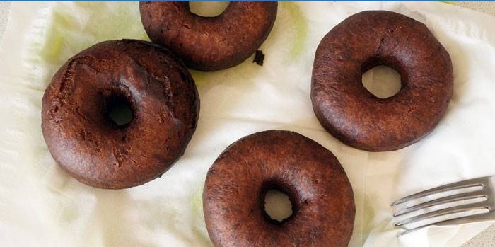 Chokolade donuts