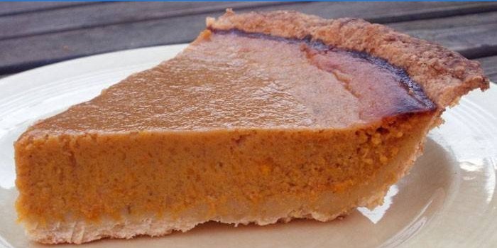 Pumpkin Pie Slice