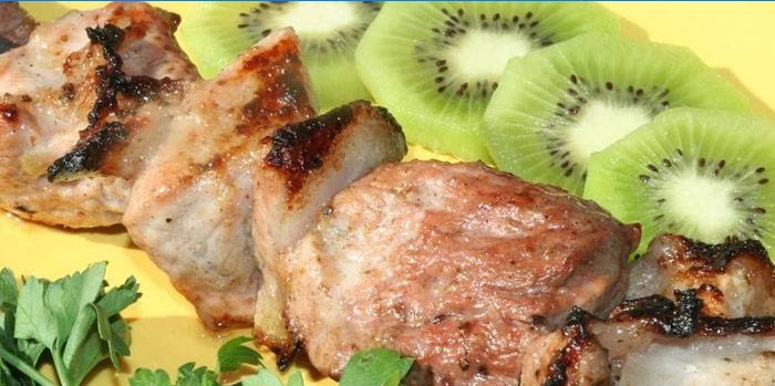 Kiwi og kød