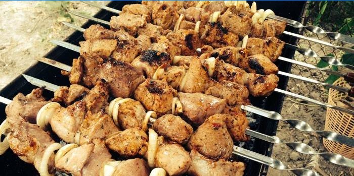 BBQ på grillen