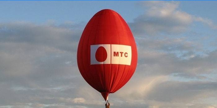 MTS logo ballon