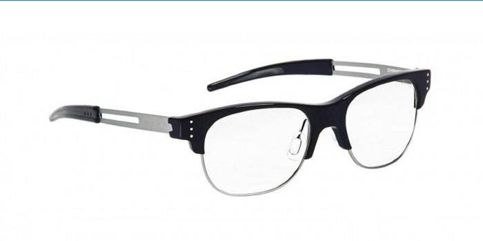 Gunnar Cypher Crystalline Onyx Computer Eyeglass Frames