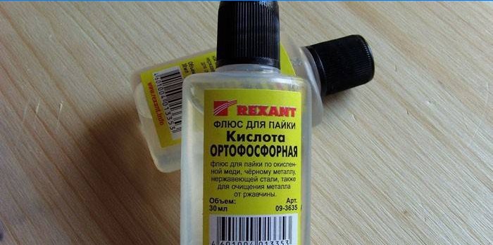 Lodning af fluorphosphorsyre