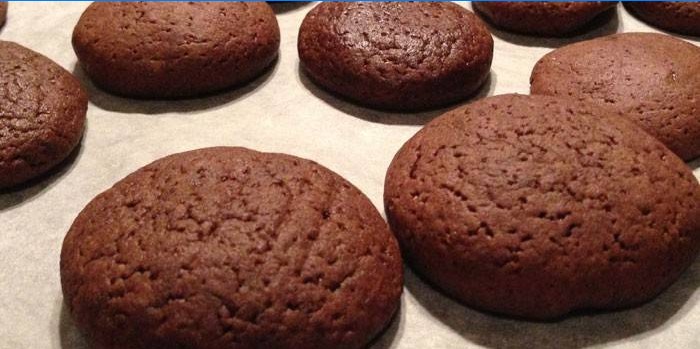 Shortbread cookies med kanel og kakao