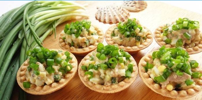 Tartlets med salat