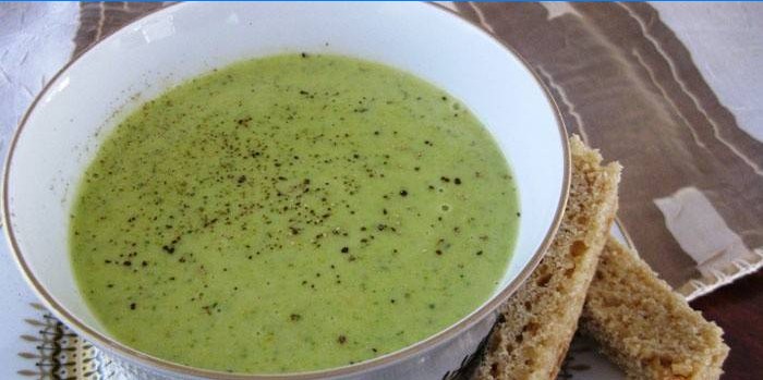 Fløde suppe grøn