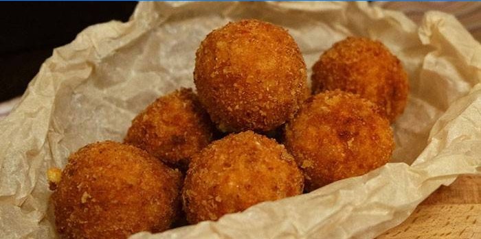 Deep Fried Cheese Balls