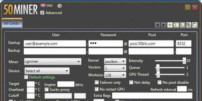 Cryptocurrency-minedriftsprogram 50Miner