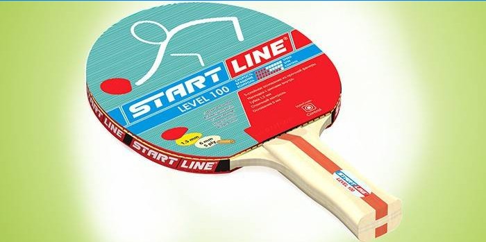 Ping Pong-racket-startlinjeniveau 100