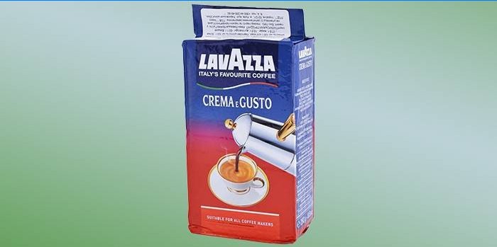 Pakke med malet kaffe LAVAZZA CREMA E GUSTO