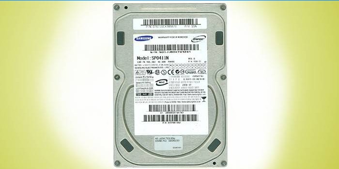 SP0411N 40 Gb 7200 o / min IDE 3,5 "HDD