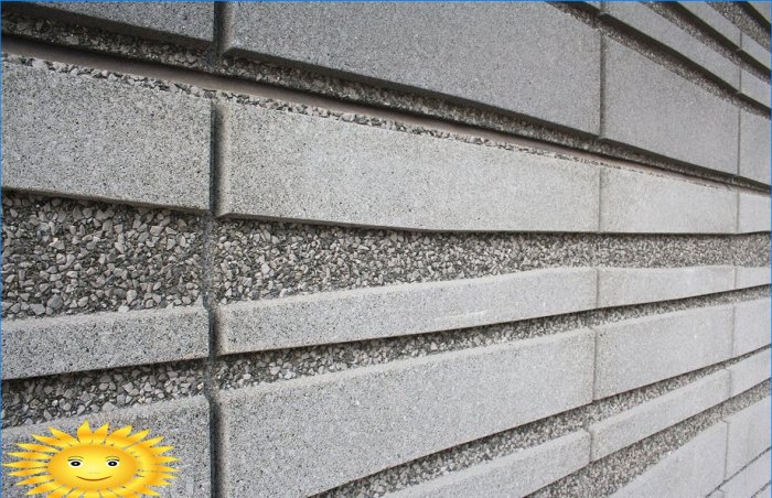 Arkitektonisk beton: typer, omfang, fotoeksempler