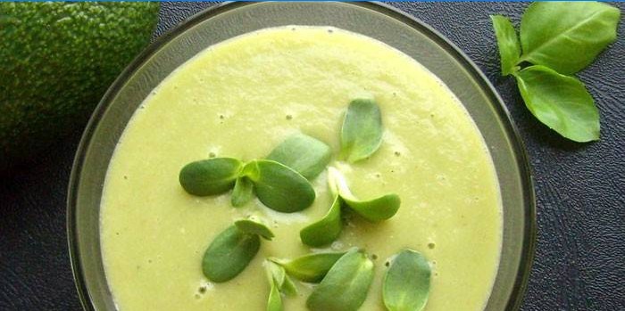 Avocado Puree Suppe