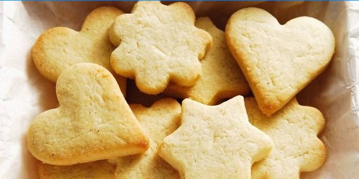 Tændte cookies til små børn
