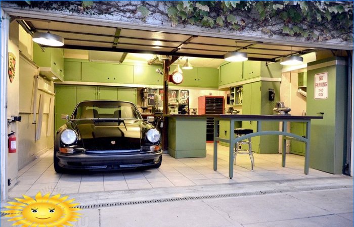 DIY garage belysning