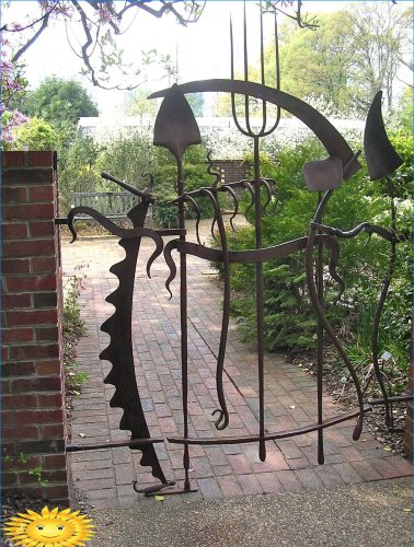 DIY gate: fotos og idéer til dekoration