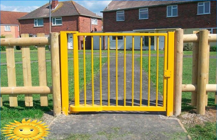 DIY gate: fotos og idéer til dekoration