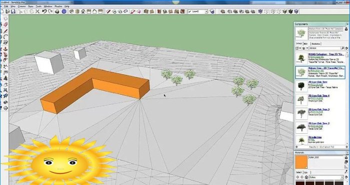 Landskabspleje i SketchUp